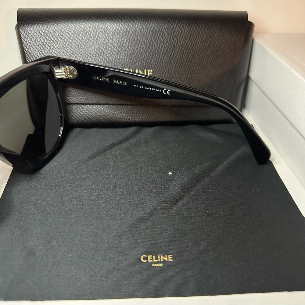 Celine Aviator/Square Sunglasses (CL4001IN) - Picture 3 of 5